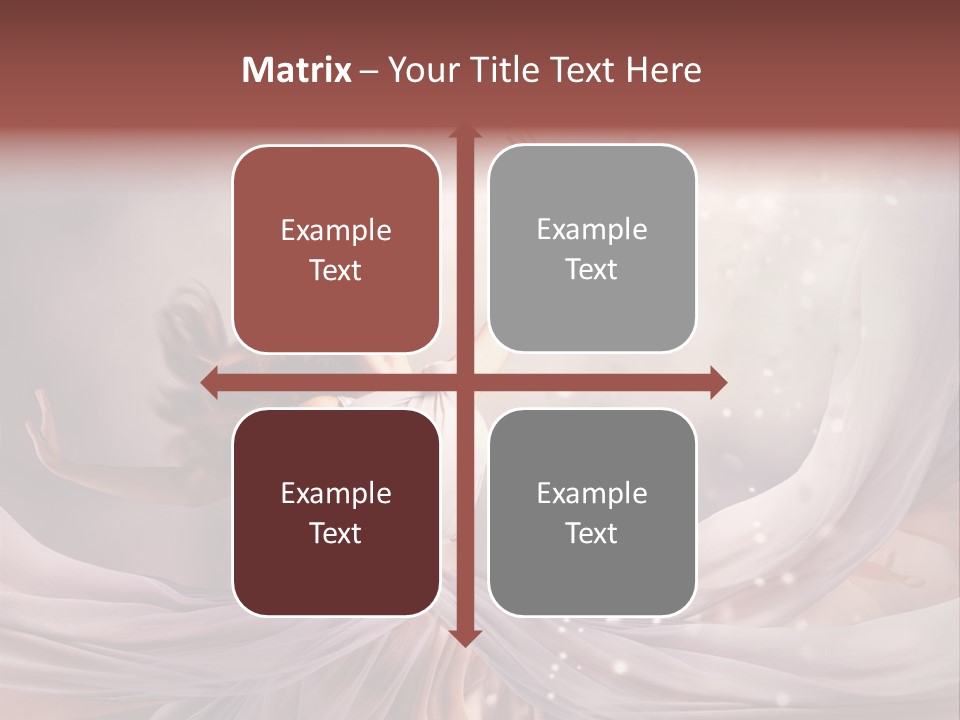 Art Glamour Lady PowerPoint Template