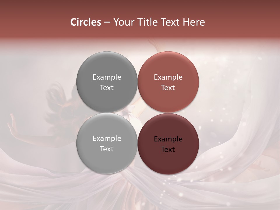 Art Glamour Lady PowerPoint Template