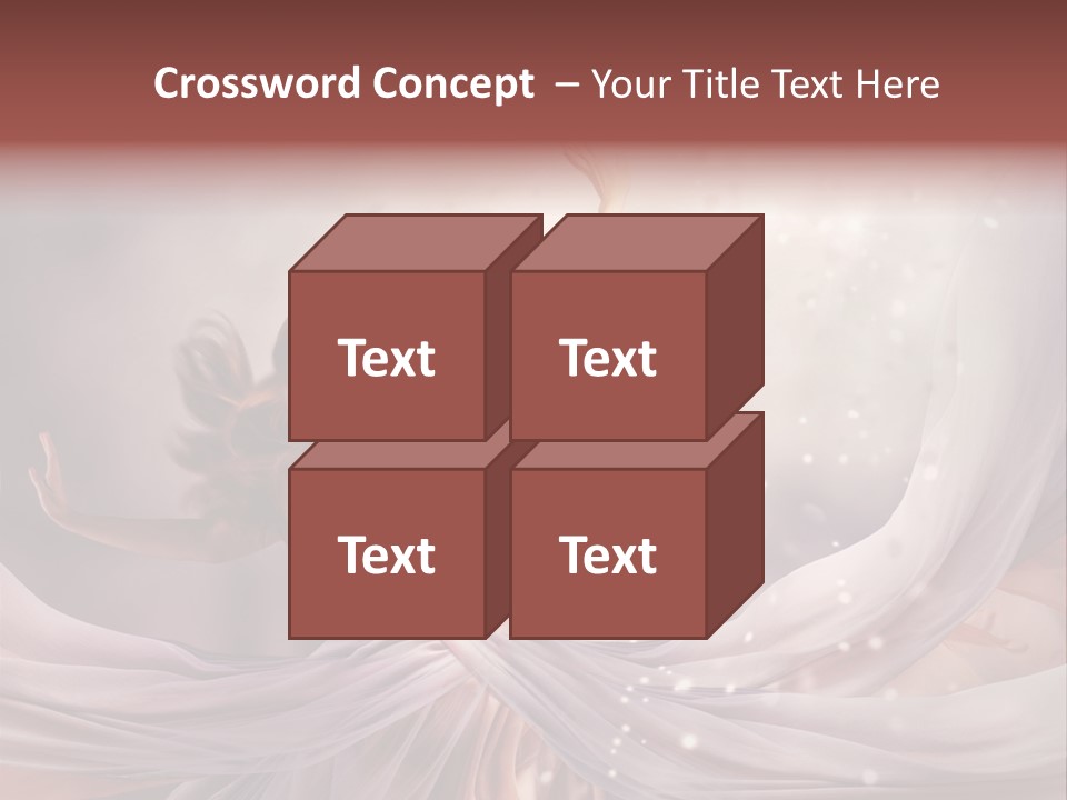 Art Glamour Lady PowerPoint Template