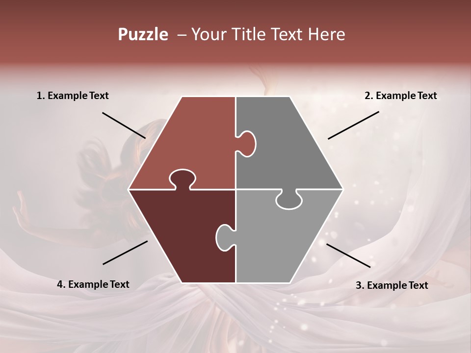 Art Glamour Lady PowerPoint Template