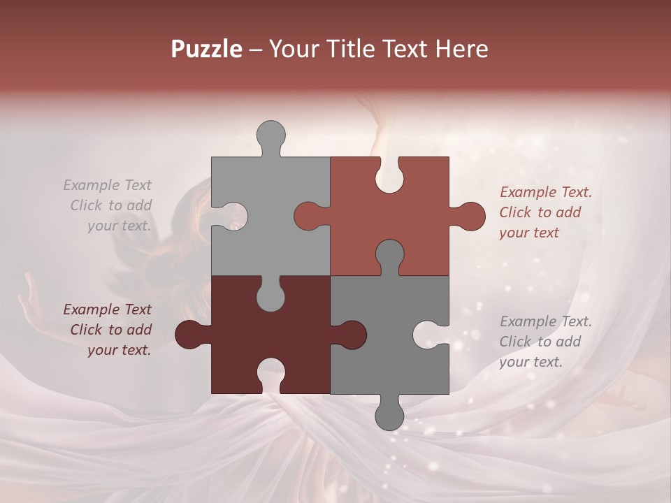 Art Glamour Lady PowerPoint Template