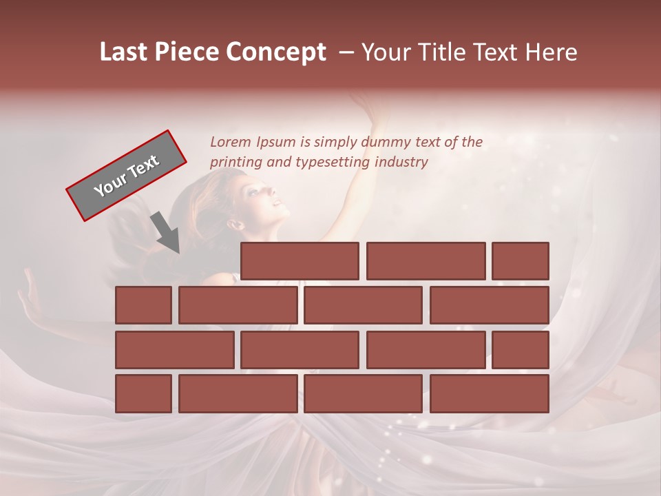 Art Glamour Lady PowerPoint Template