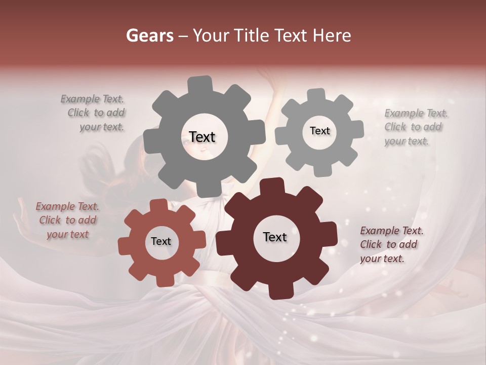 Art Glamour Lady PowerPoint Template