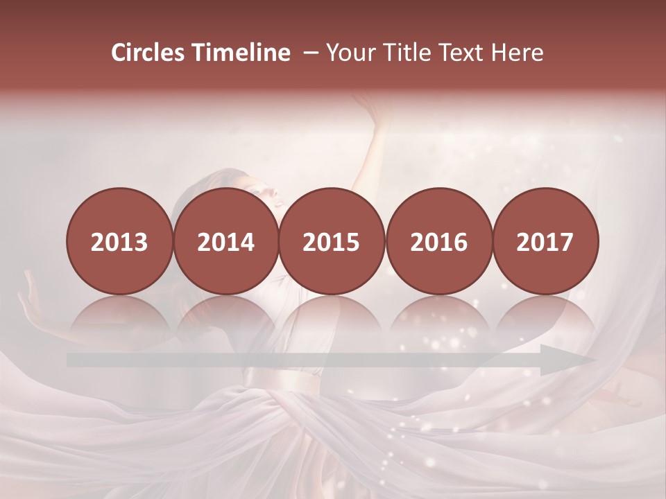 Art Glamour Lady PowerPoint Template