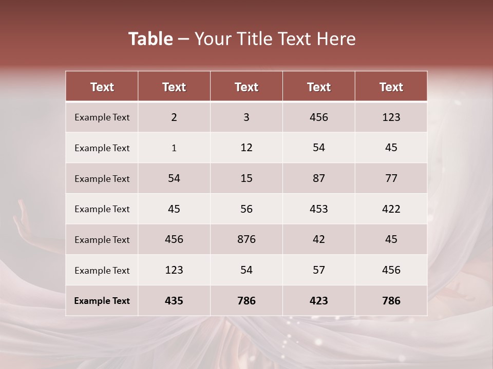 Art Glamour Lady PowerPoint Template