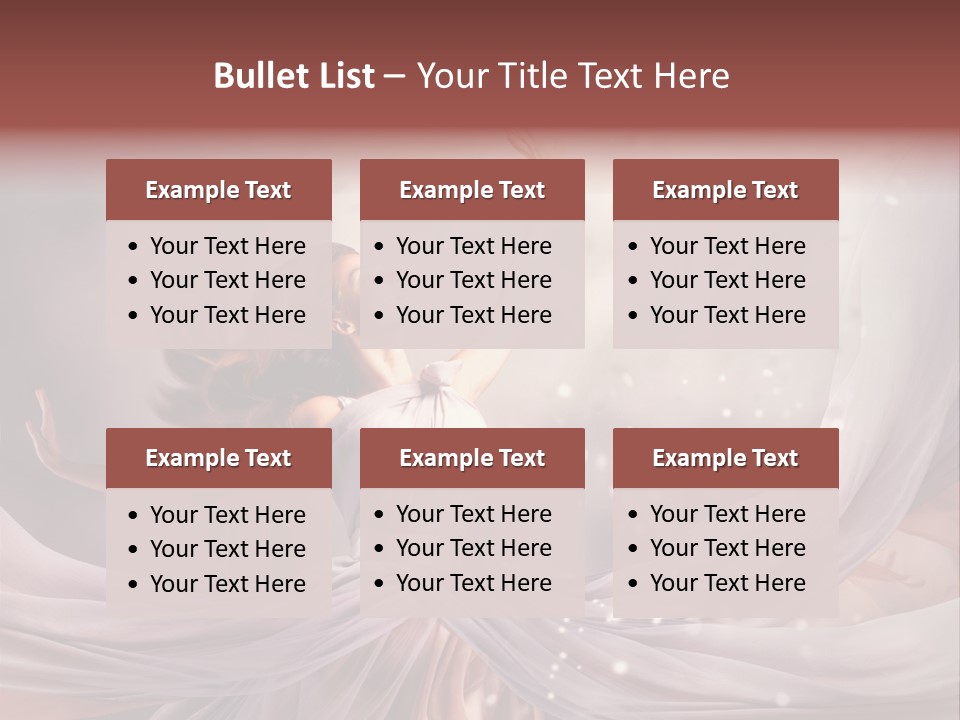 Art Glamour Lady PowerPoint Template