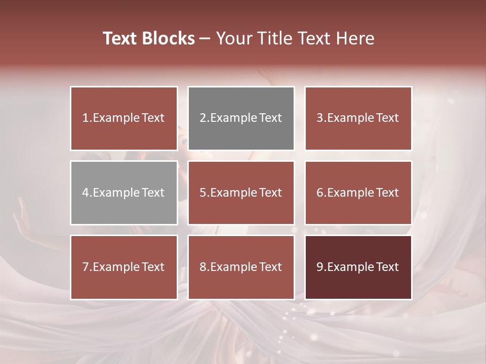 Art Glamour Lady PowerPoint Template