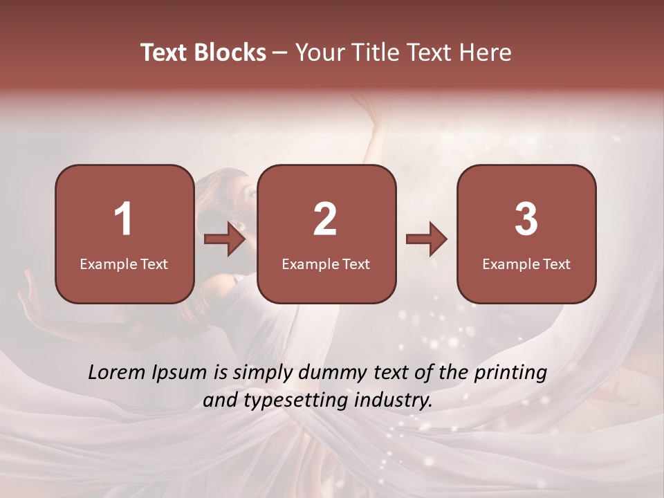 Art Glamour Lady PowerPoint Template