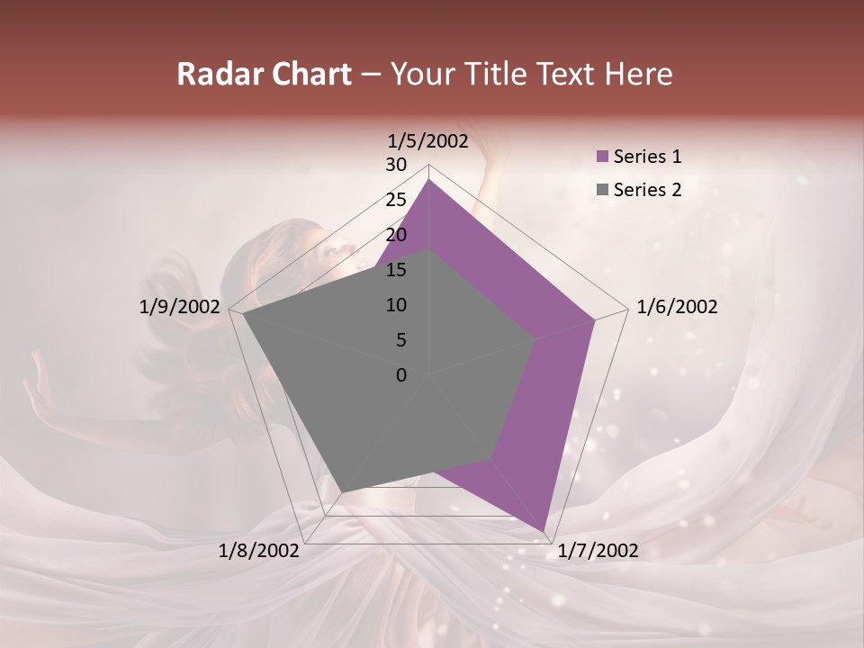 Art Glamour Lady PowerPoint Template