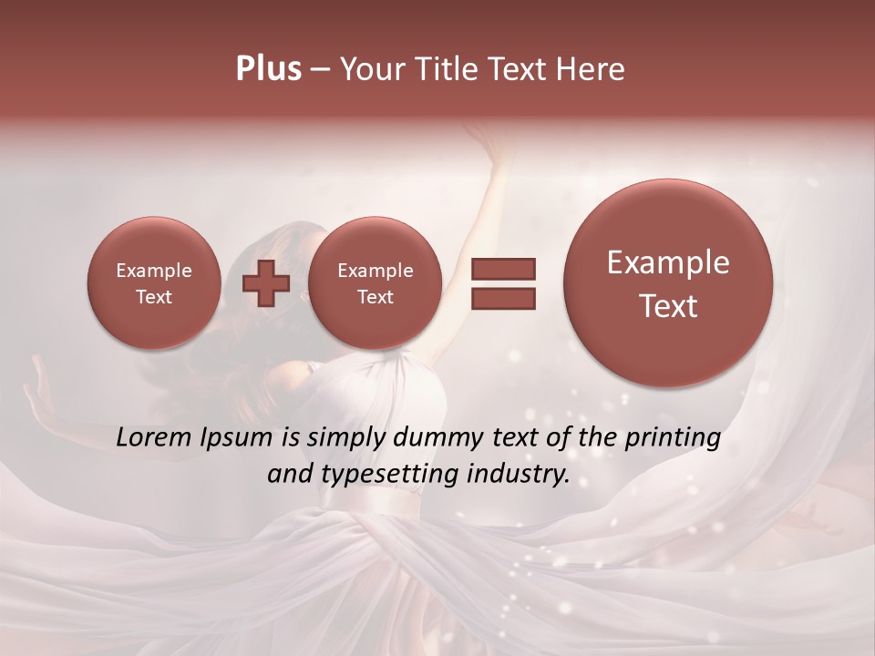 Art Glamour Lady PowerPoint Template