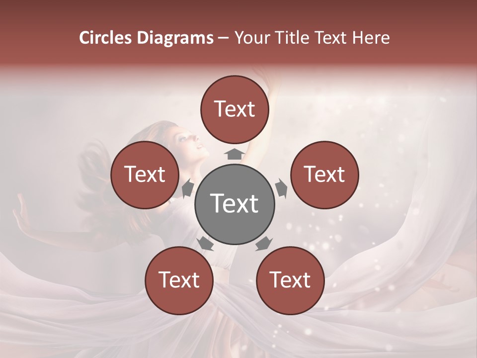 Art Glamour Lady PowerPoint Template