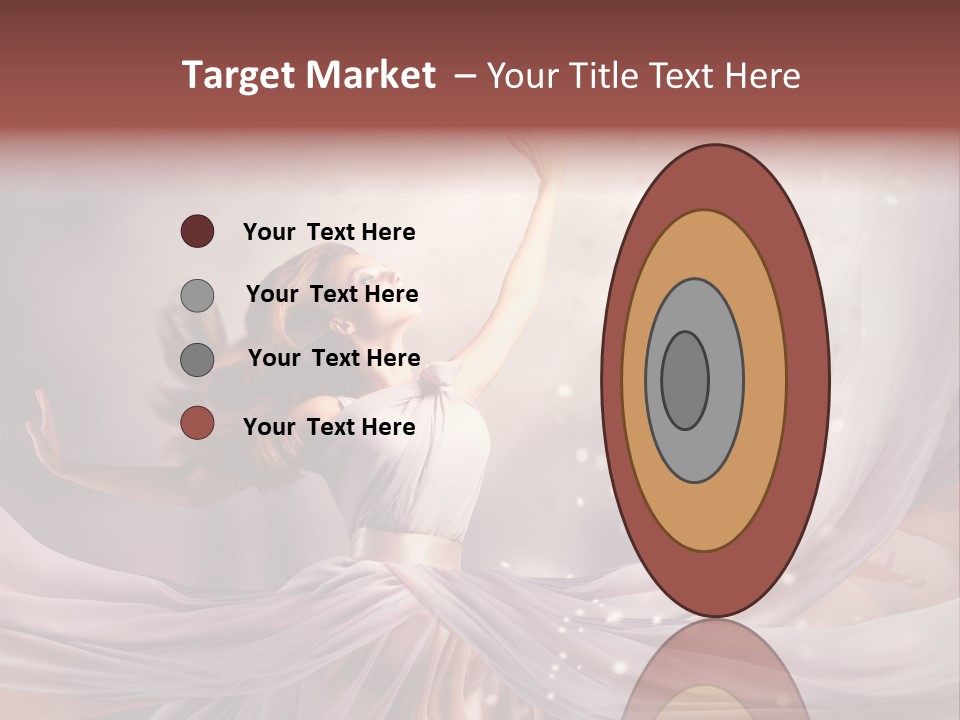 Art Glamour Lady PowerPoint Template