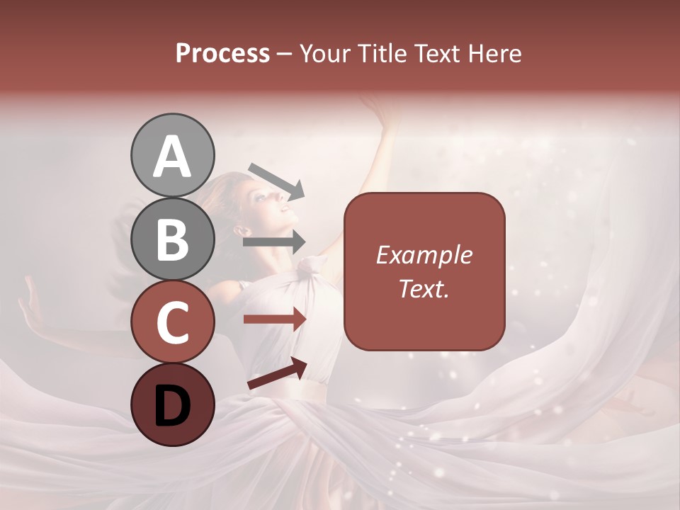 Art Glamour Lady PowerPoint Template