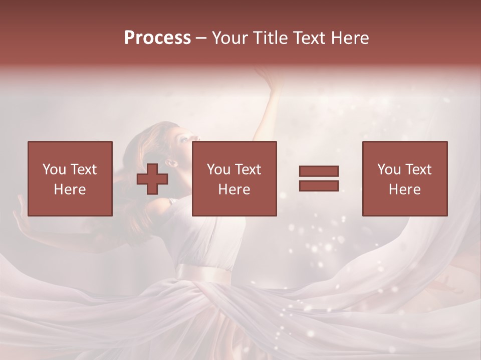 Art Glamour Lady PowerPoint Template