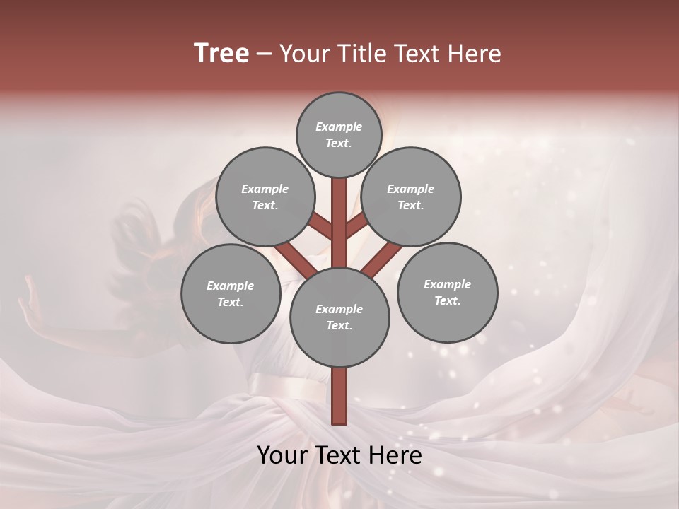 Art Glamour Lady PowerPoint Template