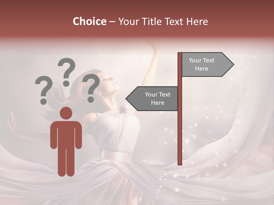 Art Glamour Lady PowerPoint Template