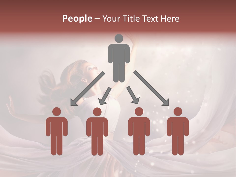 Art Glamour Lady PowerPoint Template