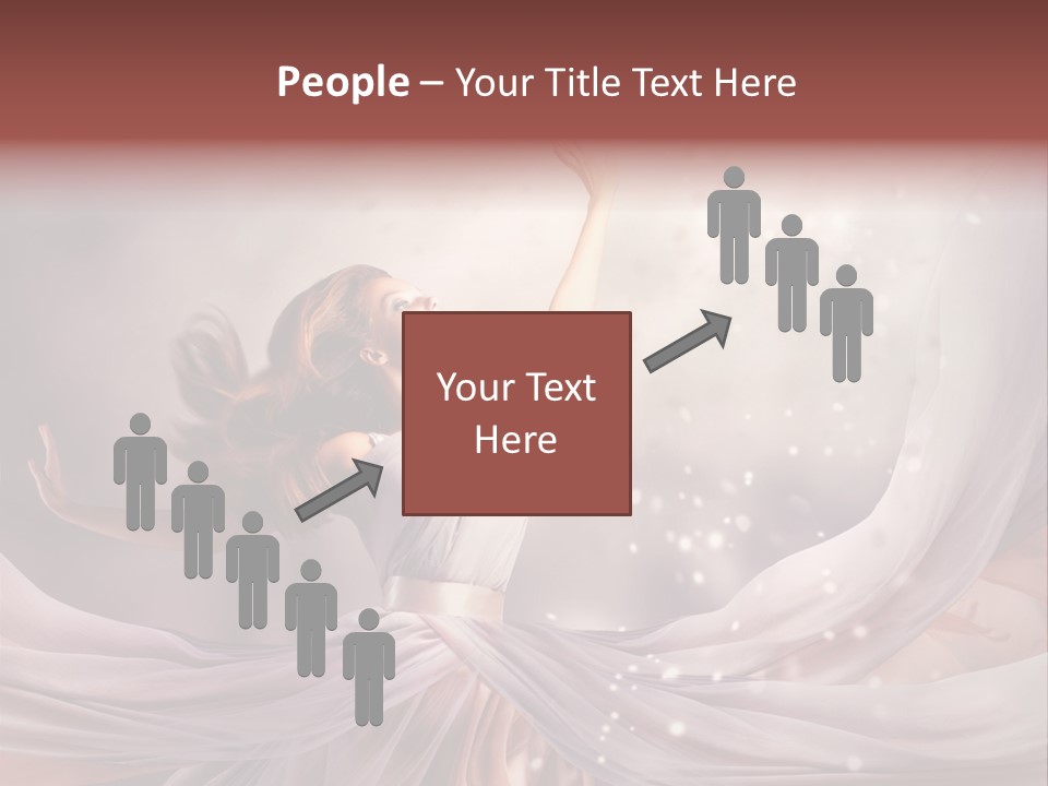 Art Glamour Lady PowerPoint Template