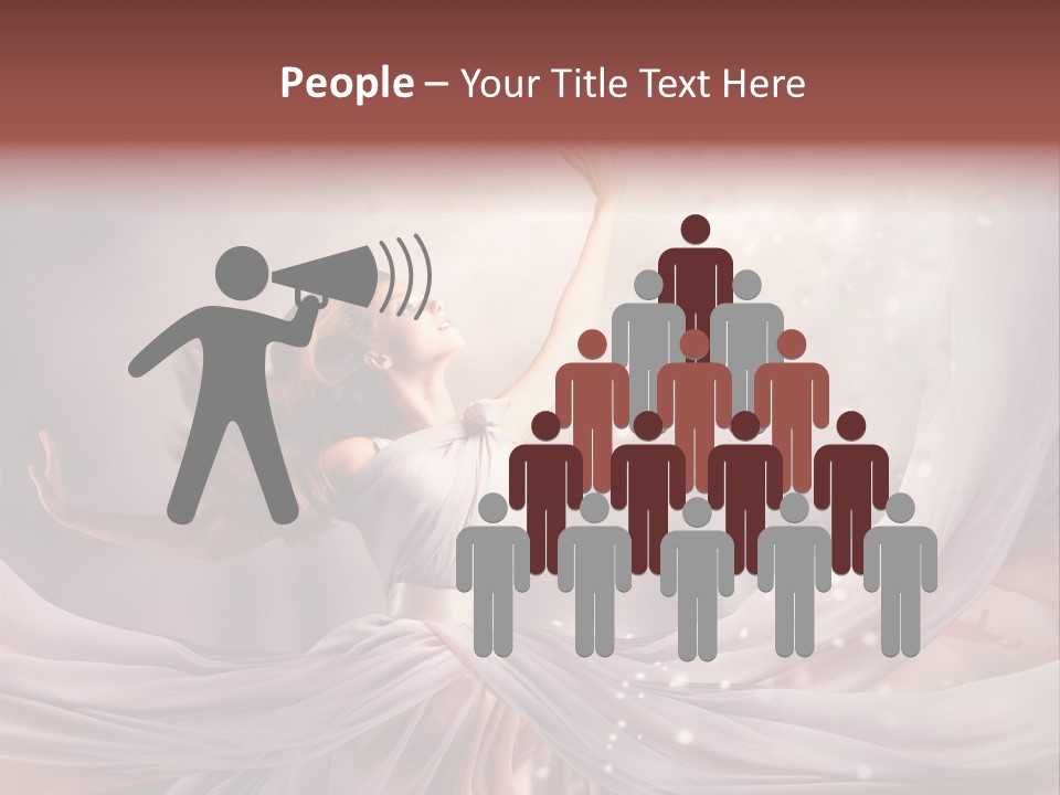 Art Glamour Lady PowerPoint Template