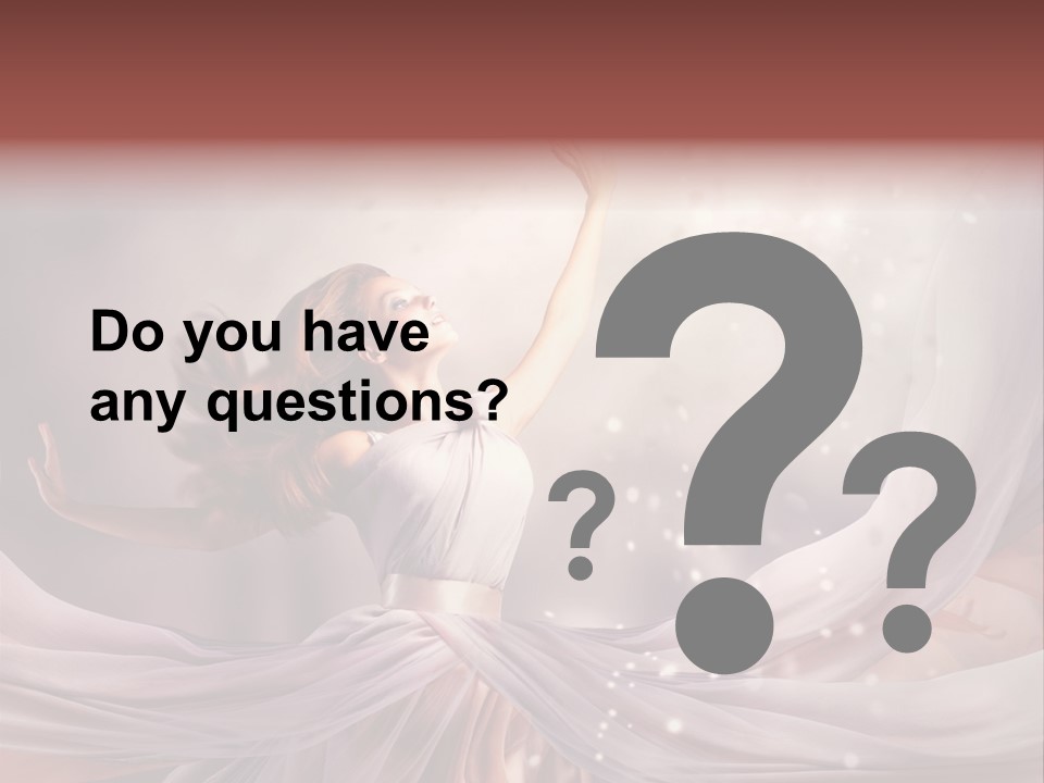 Art Glamour Lady PowerPoint Template