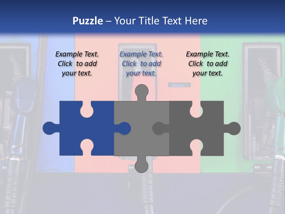 Motor Pump Fill PowerPoint Template