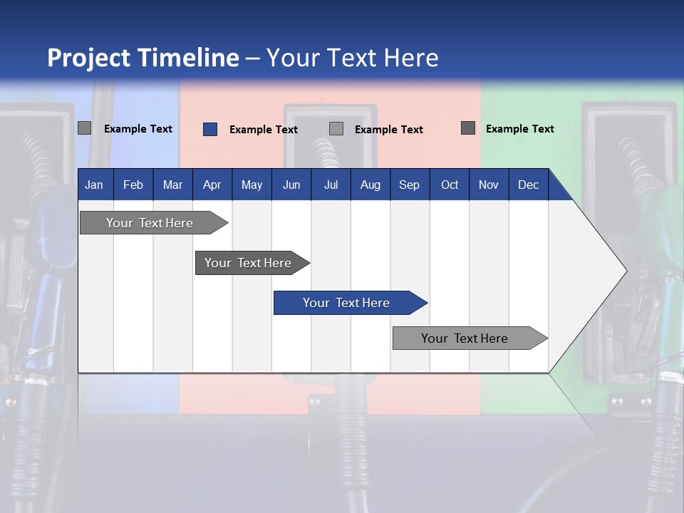 Motor Pump Fill PowerPoint Template