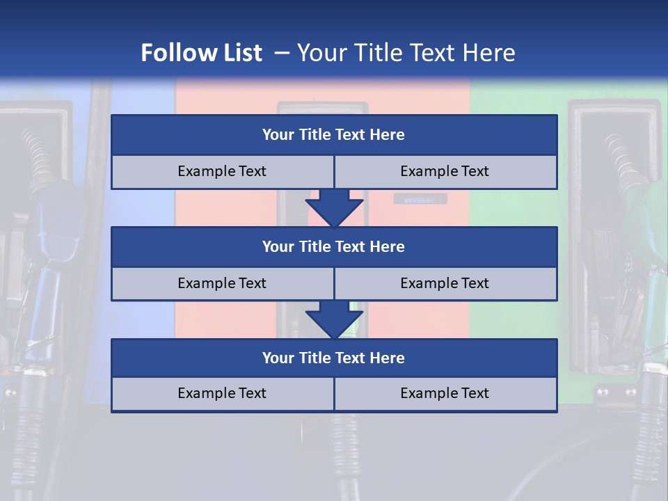 Motor Pump Fill PowerPoint Template