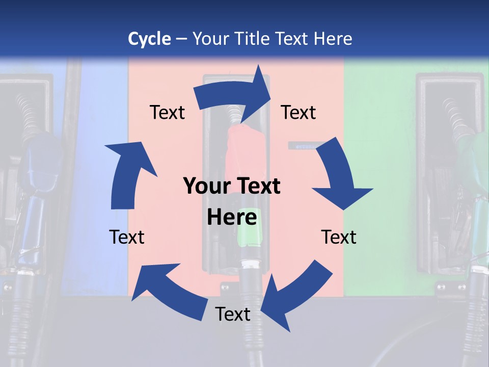 Motor Pump Fill PowerPoint Template