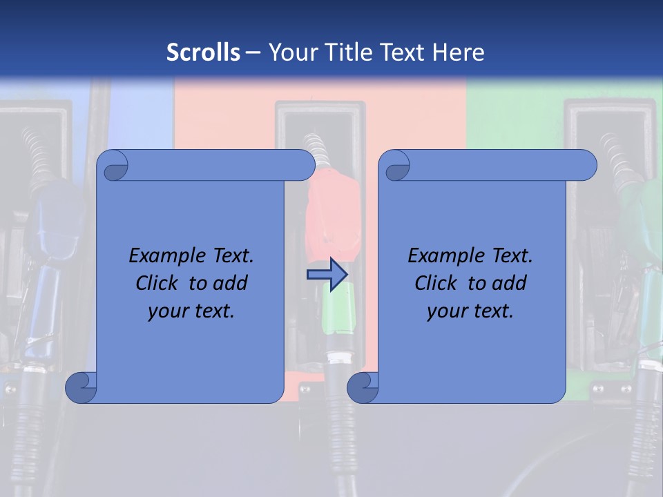 Motor Pump Fill PowerPoint Template