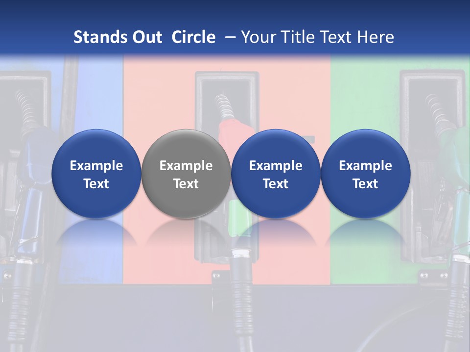 Motor Pump Fill PowerPoint Template