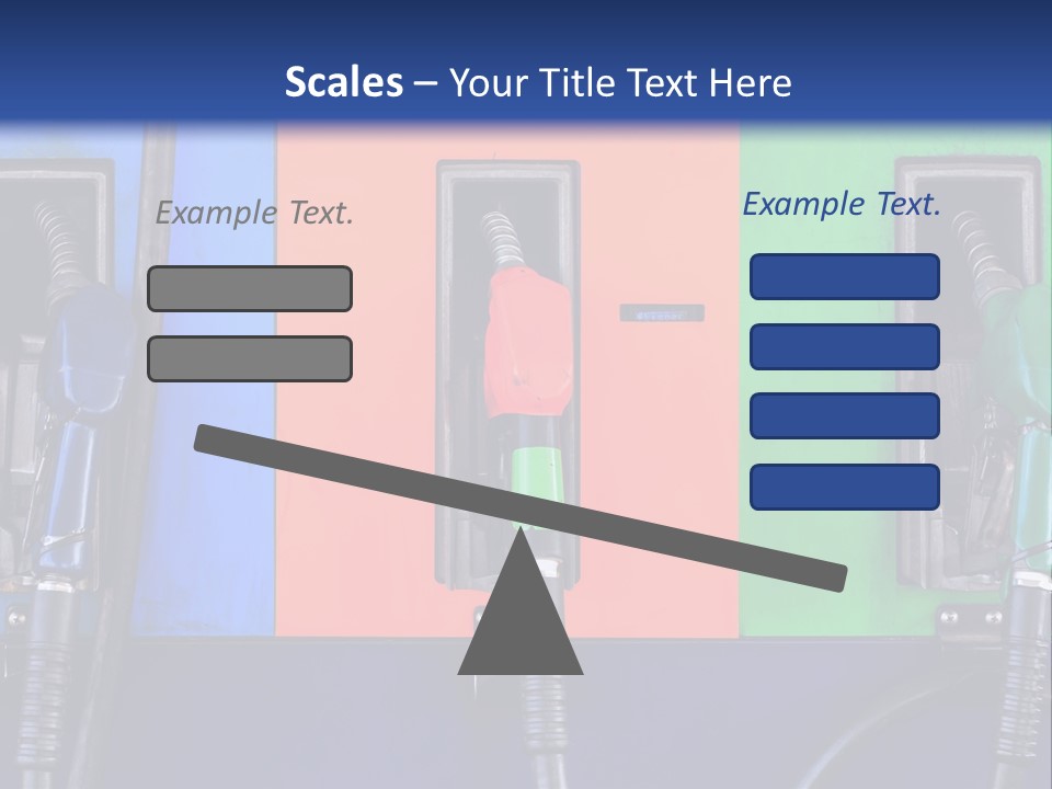 Motor Pump Fill PowerPoint Template