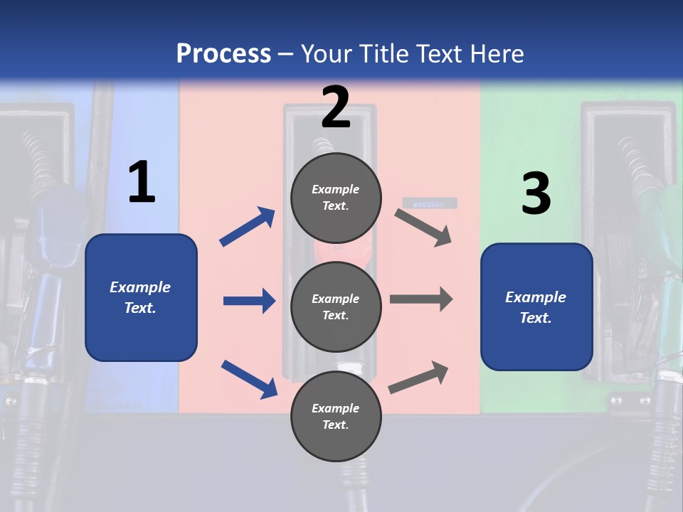 Motor Pump Fill PowerPoint Template