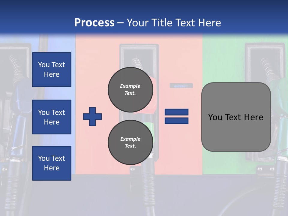Motor Pump Fill PowerPoint Template