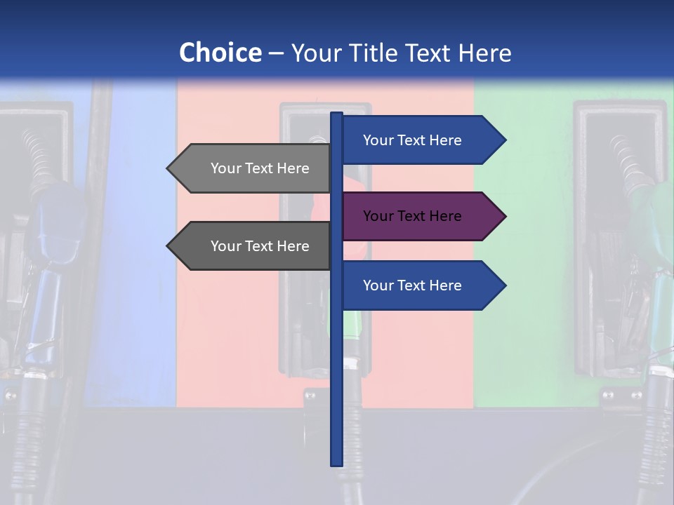 Motor Pump Fill PowerPoint Template