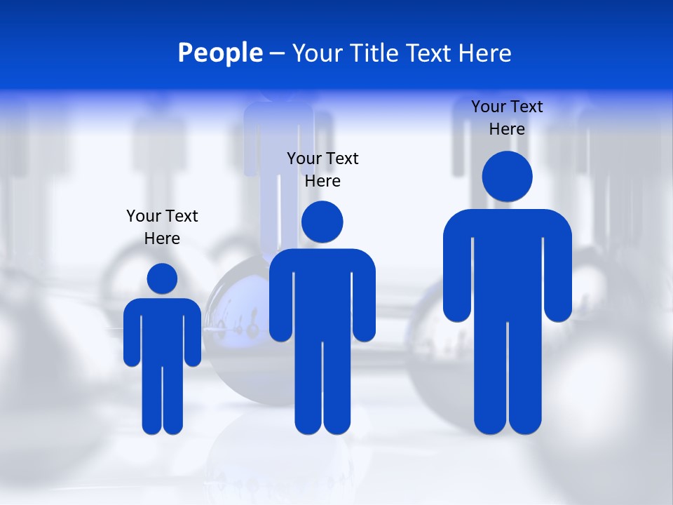 Shiny Crowd Networking PowerPoint Template