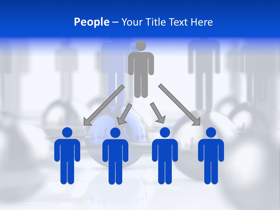 Shiny Crowd Networking PowerPoint Template