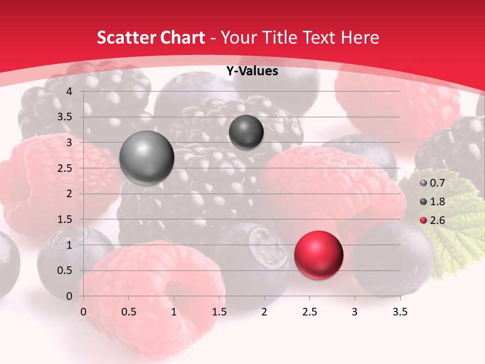 Blackberry Ingredient Light PowerPoint Template