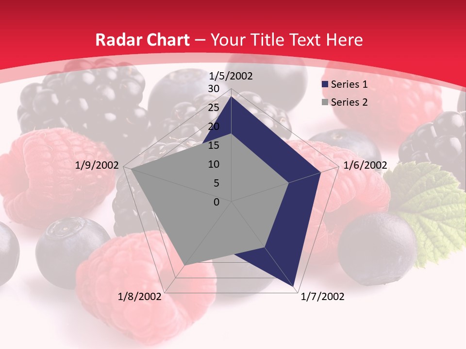 Blackberry Ingredient Light PowerPoint Template