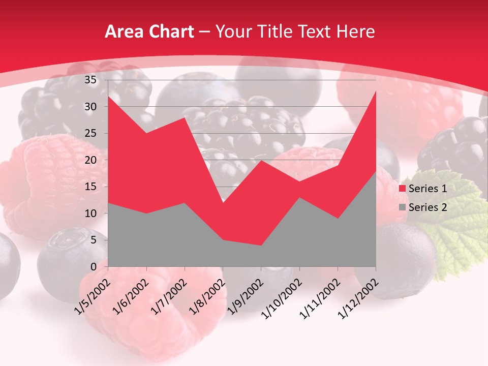 Blackberry Ingredient Light PowerPoint Template