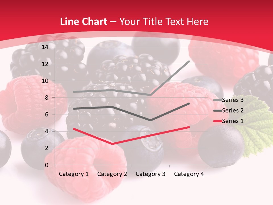 Blackberry Ingredient Light PowerPoint Template