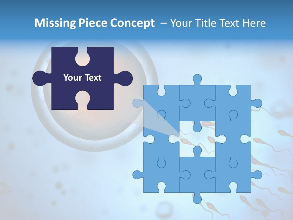 Feminine Cell Win PowerPoint Template