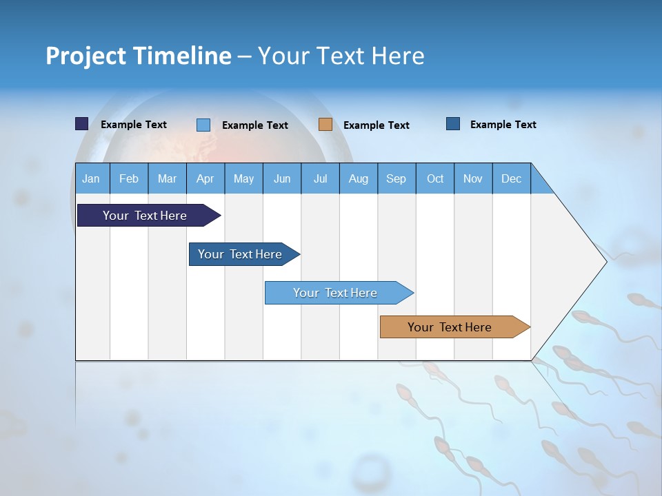 Feminine Cell Win PowerPoint Template