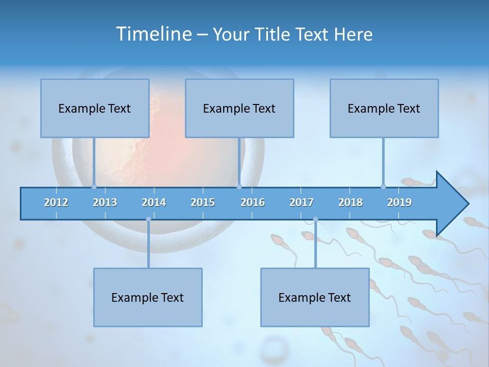 Feminine Cell Win PowerPoint Template