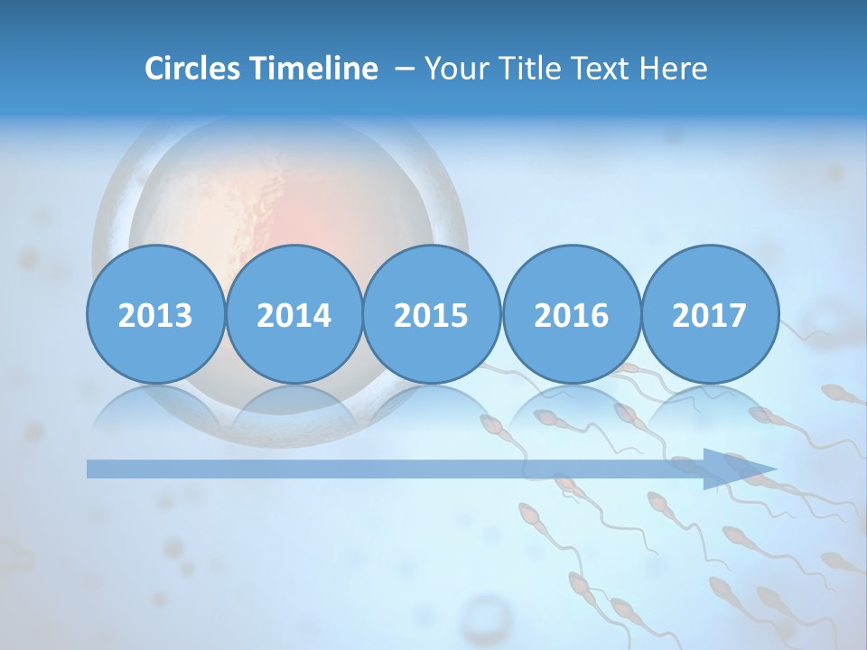 Feminine Cell Win PowerPoint Template