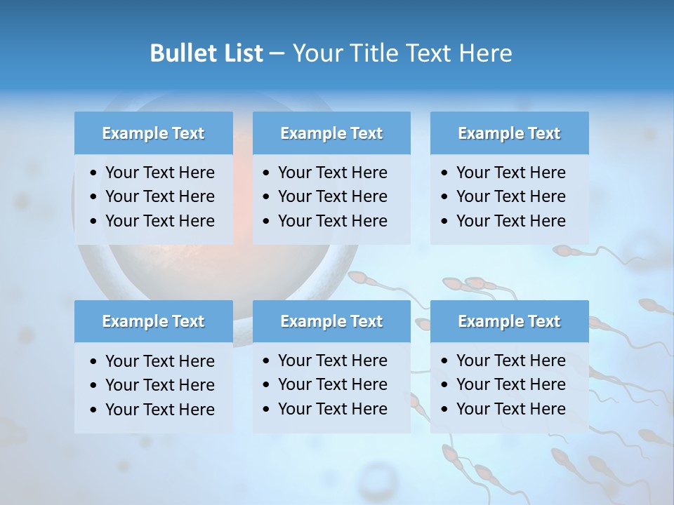 Feminine Cell Win PowerPoint Template