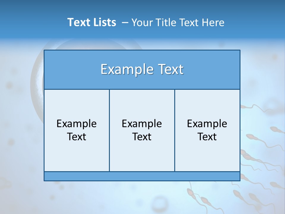 Feminine Cell Win PowerPoint Template