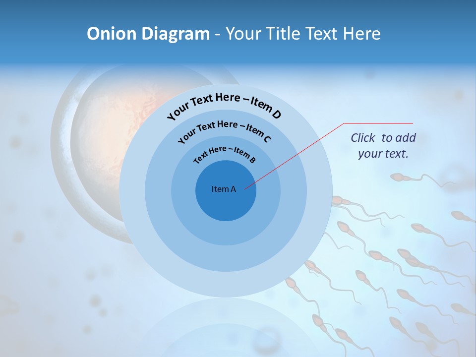 Feminine Cell Win PowerPoint Template