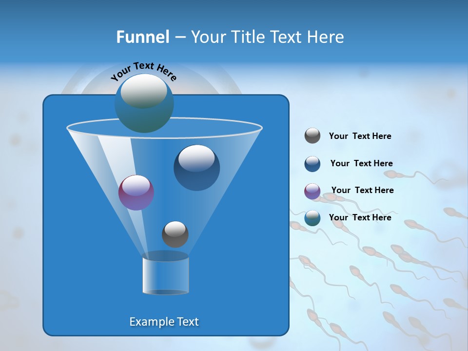 Feminine Cell Win PowerPoint Template