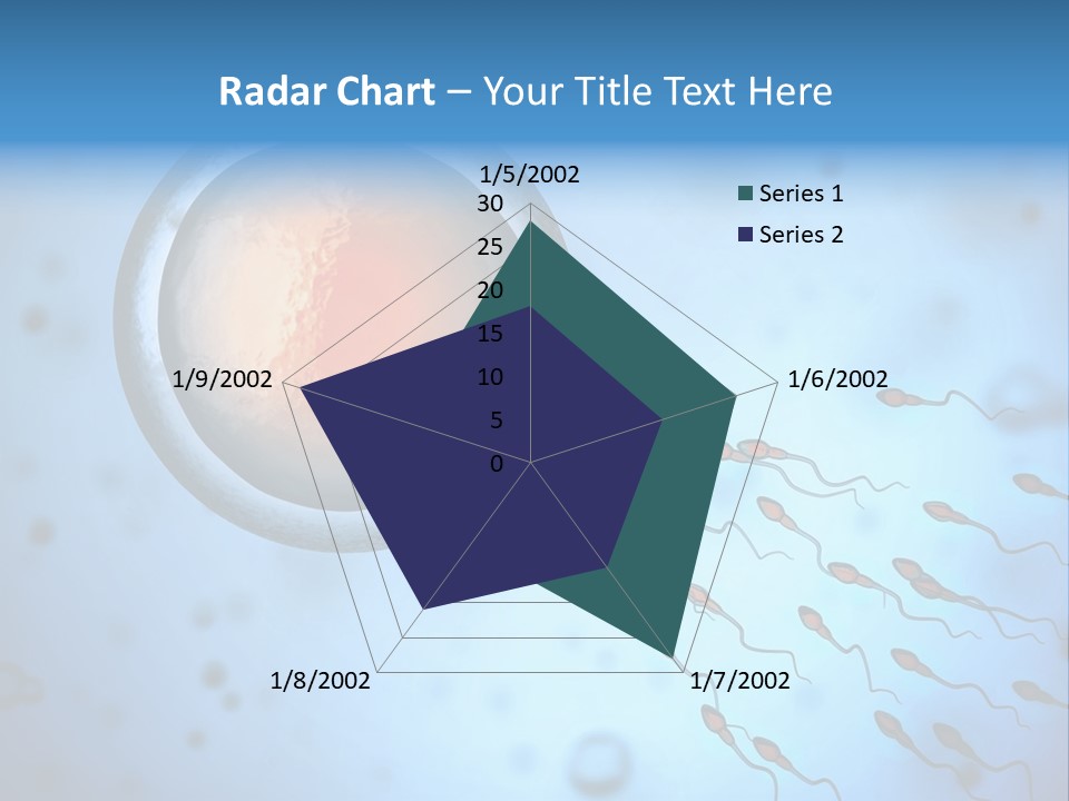 Feminine Cell Win PowerPoint Template