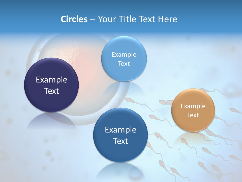 Feminine Cell Win PowerPoint Template